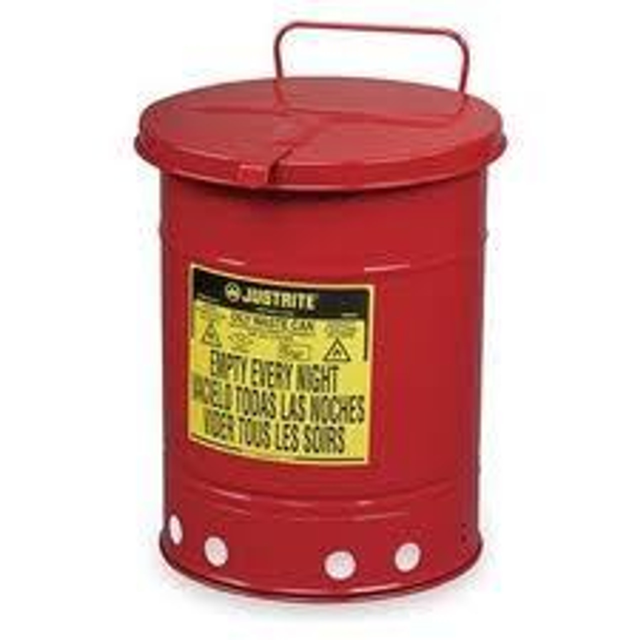 Justrite Waste Cans